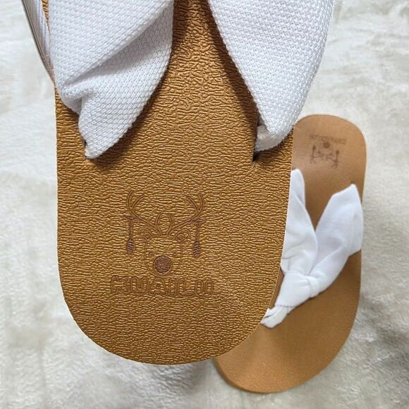 Kuailu Women's Flip Flops Arch Support Size 6 Comfortable Summer Sandals NWT - Picture 2 of 6
